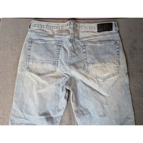 PacSun Men’s Jeans – Painted Flame Detail on Lower Legs W 34 L 28 Festival - Picture 8 of 9